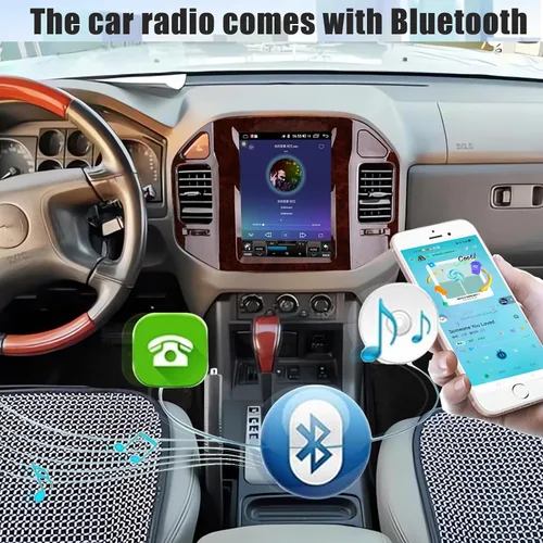 Miniatura 5 de Radio Android para Mitsubishi Pajero V60 V68 V73 2004-2011 9.7 pulgadas Tesla estilo IPS pantalla táctil estéreo con Bluetooth 5.0 Carplay/Android