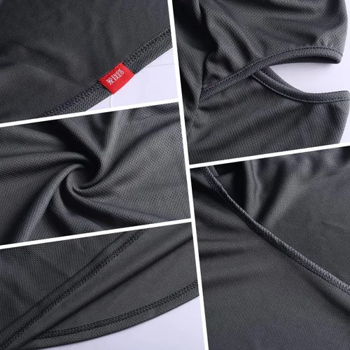 Miniatura 5 de AIWOLU Pasamontañas para protección solar transpirable cuello largo para hombre