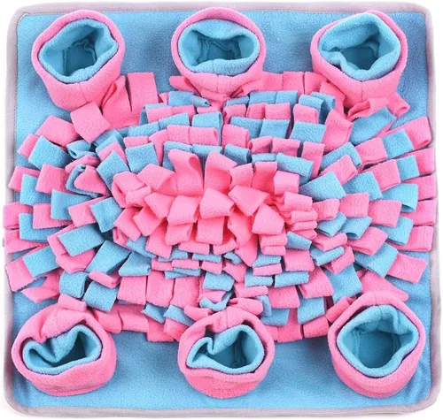 Miniatura 9 de Vedem Alfombrilla de olfato para animales pequeños, alfombrillas de forrajeo, juguete de alimentación interactiva, conejo, cobaya, rata, hámster