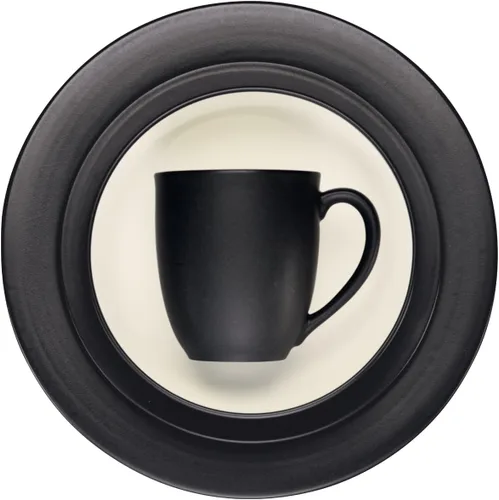 Miniatura 5 de Noritake Colorwave Graphite - Juego de 4 piezas para llantas, servicio para 1