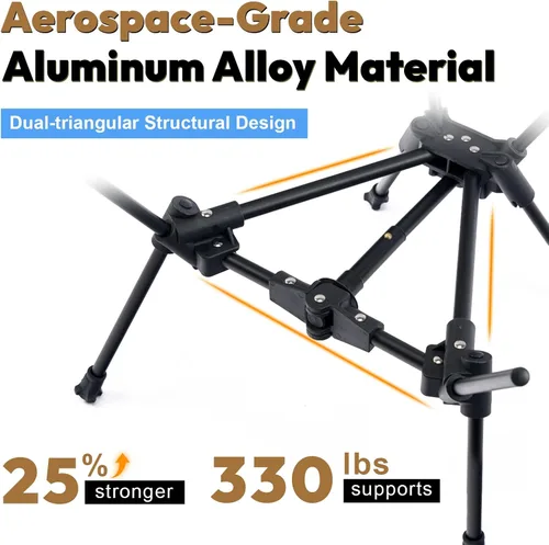 Miniatura 4 de MellowCamp Silla de camping, silla de senderismo plegable ultraligera, compacta y portátil para senderismo, camping, mochileros, playa, viaje