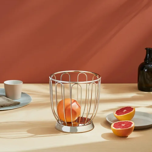 Miniatura 5 de Alessi 370/19 - Soporte para frutas cítricas trabajado con alambre, acero inoxidable 18/10, Ø 7.5 in