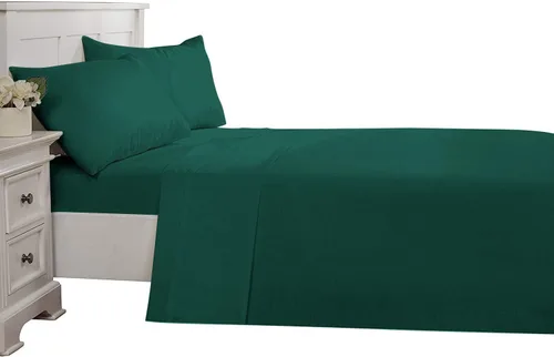 Miniatura 58 de Epic Cotton Juego de sábanas de 6 piezas, 100% algodón egipcio, de lujo, súper suave, bolsillos profundos de 12 pulgadas, tamaño King, 1000 hilos