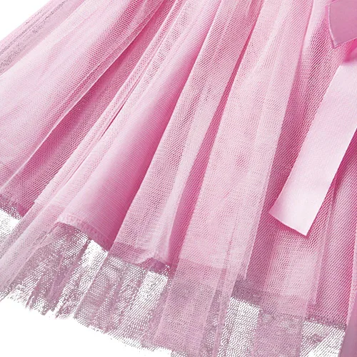 Miniatura 3 de Disfraz de princesa para niñas de 123 cumpleaños, sesión de fotos, vestido tutú de manga larga a rayas con corona brillante, 1-3 años