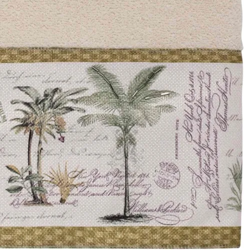 Miniatura 2 de Avanti Linens - Toalla de baño, toalla de algodón 100% suave y absorbente, decoración costera del hogar (palma de colonia)