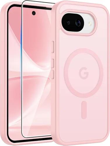 Miniatura 344 de FNTCASE - Funda para iPhone 16 Pro: magnética, mate, translúcida, de grado militar, protectora contra caídas, resistente, fina, duradera y a prueba