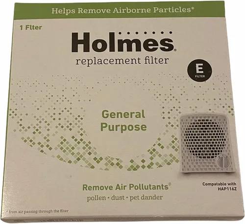 HOLMES Filtro de repuesto para agarrador de olores, filtro de repuesto para purificador de aire para HAPF115-U8W-2