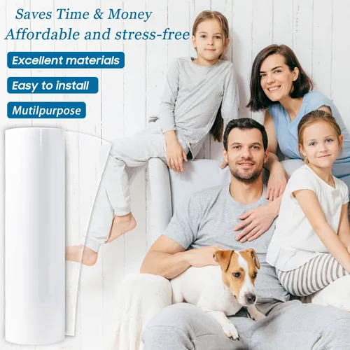 Miniatura 7 de Protector de puerta contra arañazos de perros, protector de garra de puerta flexible transparente y resistente, protector antiarañazos para muebles