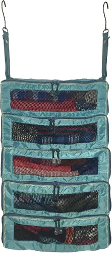 Miniatura 9 de Pack Gear Organizador colgante de maleta, cubos de embalaje plegables esenciales de viaje, paquete grande o equipaje de mano, organizador de estante