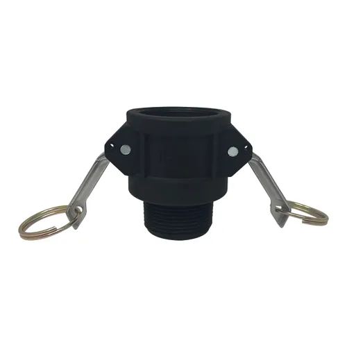 Miniatura 8 de Gloxco Colocación de bloqueo de leva polivinílica, tipo B, 2 "Camlock hembra x 2" macho NPT, cada uno