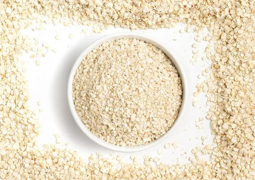 Miniatura 5 de Food to Live Copos de quinua blanca, 1 libra, semillas de quinua prensadas, grano entero, crudo, kosher, a granel. Gran sustituto de avena