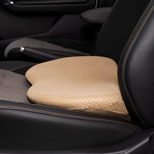Miniatura 9 de Cojín de asiento de automóvil, almohadilla de asiento de espuma viscoelástica para ciática y alivio del dolor de espalda baja, cojín de asiento