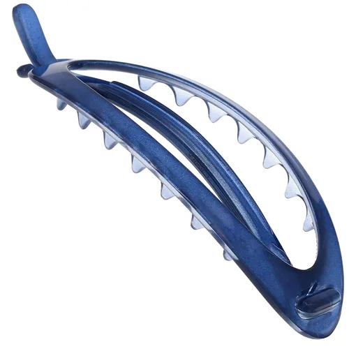 Miniatura 13 de Camila Paris CP2320 - Pinza de pasador de pelo francés, soporte flexible para cola de caballo sin piezas metálicas, pinzas de agarre fuerte