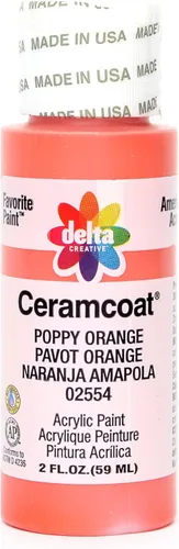 Miniatura 213 de Delta Creative Ceramcoat - Pintura acrílica en varios colores (2 onzas), 2436, carbón