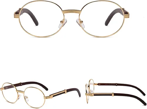 Miniatura 2 de Gafas de sol de transición presbíopicas ovaladas vintage, lentes de lectura bifocales fotocromáticas para hombres y mujeres