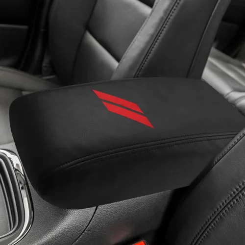 Miniatura 7 de INTGET Funda para reposabrazos de consola central de automóvil para Dodge Durango Accesorios 2011-2020, funda de cuero para reposabrazos, funda