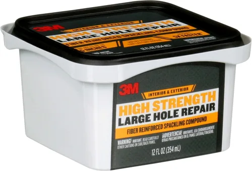 Miniatura 8 de 3M Compuesto reforzado con fibra de alta resistencia, 12 onzas., ideal para grietas de reparación de agujeros grandes y superficies dañadas
