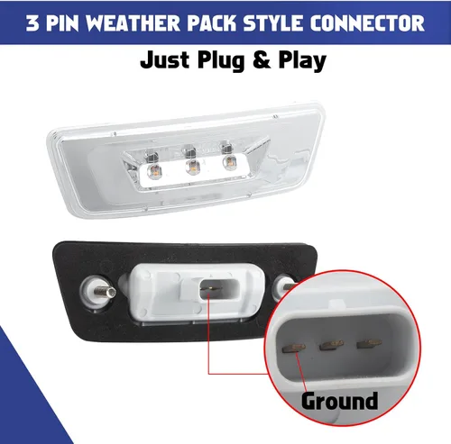 Miniatura 7 de Xotic Tech - Lámparas LED de señal de marcador lateral con lente transparente, compatible con Kenworth T680 T700 T880 Peterbilt 567, ámbar 3-SMD