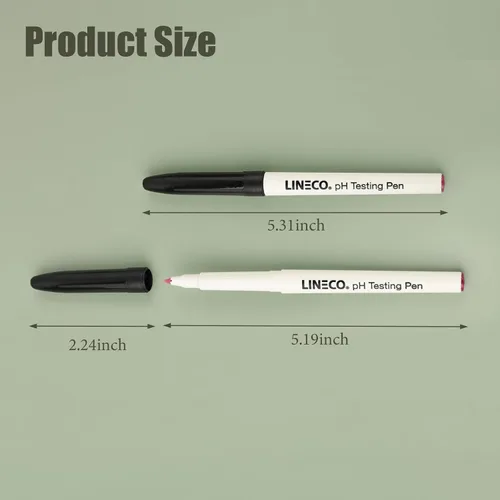Miniatura 3 de Lineco Pluma de prueba de pH para productos de papel o cartón.