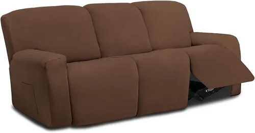 Miniatura 58 de Easy-Going - Funda elástica de microfibra para sofá reclinable seccional, suave vellón ajustable a tu sofá de 2 cuerpos, lavable, protege tus
