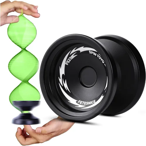 Miniatura 2 de FETESNICE Yoyo FS23 Yoyo profesional sensible para niños de 8 a 12 años, yoyo que no responde para adultos, truco de metal de doble función