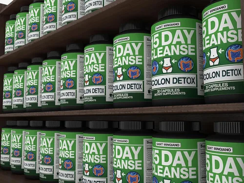 Miniatura 5 de Limpieza de 15 días Desintoxicación de colon con laxante natural para estreñimiento e hinchazón. 30 píldoras para desintoxicar y aumentar