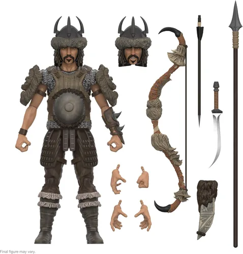 Miniatura 15 de Super7 Conan The Barbarian Subotai - Figura de acción de Conan de 3.75 pulgadas con accesorios, coleccionables de películas clásicas y juguetes retro