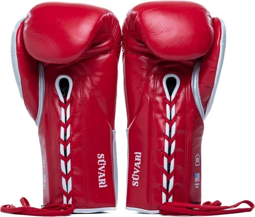 Miniatura 10 de HIT N MOVE Süvari - Guantes de boxeo de crin con , guantes de boxeo con cordones para hombre, equipo de boxeo, guantes de MMA para hombre, guantes