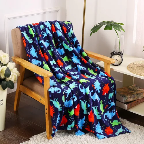 Regalos de dinosaurios juguetes para niños y niñas, manta suave de dinosaurio para cumpleaños, manta de dinosaurio para niños de todas las edades,