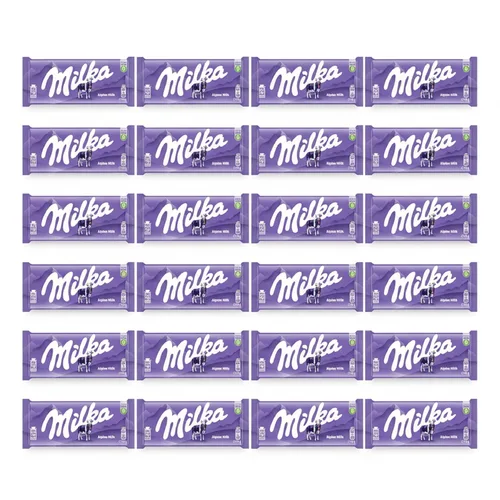 Miniatura 3 de Milka Alpenmilch - Barra de chocolate, 3.5 onzas (paquete de 24)