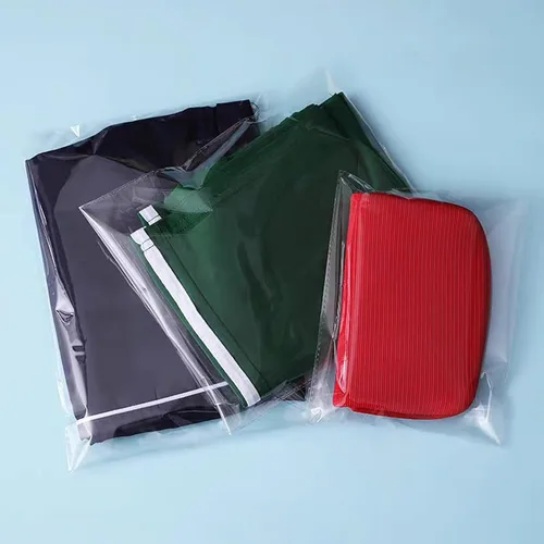 Miniatura 6 de Bolsas de plástico de celofán resellables transparentes autoadhesivas para embalaje de camisas, ropa y productos, 100 bolsas de celofán
