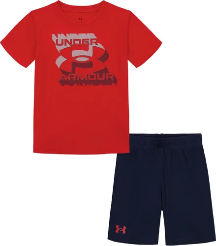 Miniatura 219 de Under Armour baby-girls Ua Terrazzo Leopard Heart SetShort Set