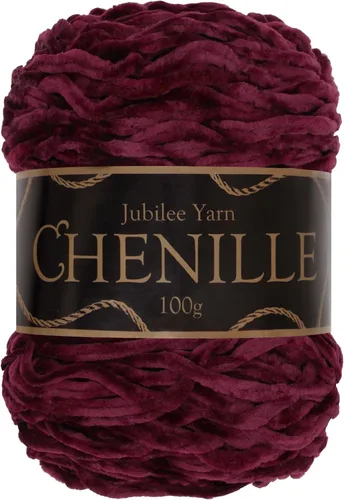 Miniatura 48 de JubileeYarn - Hilo de chenilla (3.53 oz/poliéster peinado, circonita), 1 pastel