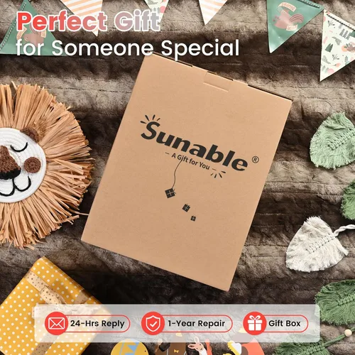 Miniatura 6 de Sunable Manta Eléctrica con Calefacción - Manta de Calefacción Suave y Cómoda Lavable a Máquina con 4 Configuraciones de Calor 50×60 pulgadas