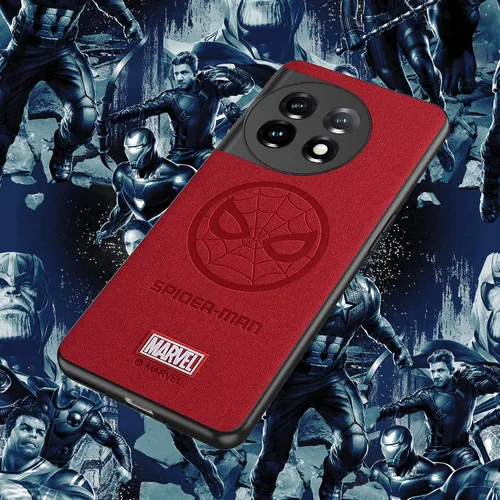 Miniatura 9 de IRON SPIDER Funda para OnePlus 11 5G, con personaje de superhéroe, compatible con OnePlus 11 (rojo) para hombre y mujer