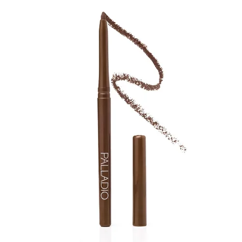 Miniatura 13 de Palladio Delineador de ojos retráctil impermeable, berenjena, cremoso, lápiz delineador de ojos deslizante giratorio, a prueba de manchas