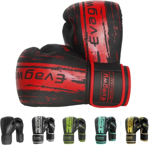 Miniatura 9 de Guantes de boxeo para hombres y mujeres, para entrenamiento profesional de sparring, adecuados para boxeo, kickboxing, MMA, pelea, guantes para saco