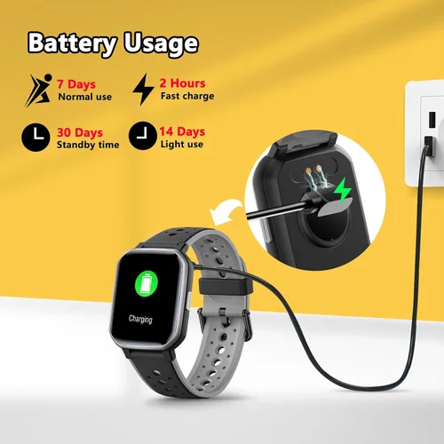 Miniatura 7 de Reloj inteligente para niños y adolescentes, rastreador de fitness sin necesidad de teléfono, reloj para niños y niñas con 19 modos deportivos