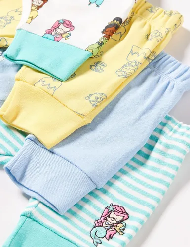 Miniatura 4 de Tienda Essentials Disney Marvel Star Wars Pantalones de princesa para bebé, paquete de 4