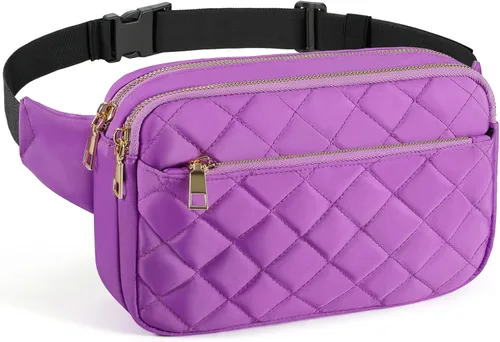 Miniatura 12 de CXWMZY - Riñoneras para mujeres y hombres, bolsa de cintura para niñas, niños, adolescentes; linda riñonera casual con múltiples bolsillos y correas