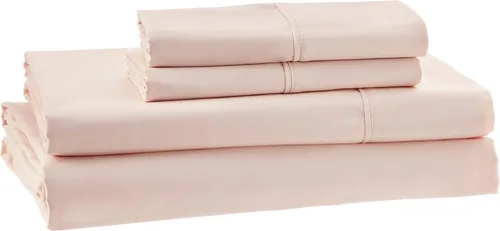 Miniatura 42 de Amazon Aware Juego de fundas de almohada 100% algodón orgánico de 300 hilos, color rubor, estándar, paquete de 2, 32 x 20 pulgadas