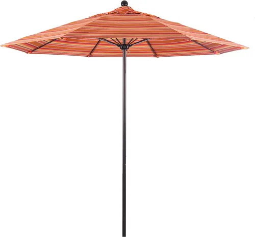 Miniatura 27 de California Umbrella Paraguas comercial para patio de la serie Venture, Negro