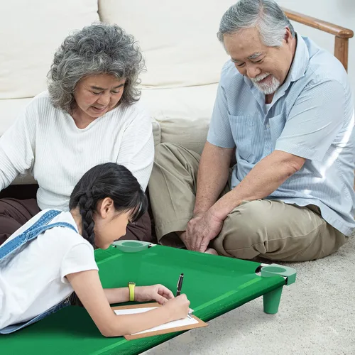Miniatura 7 de Acrimet Cuna siesta para niños, cama portátil para niños pequeños, apilable, 52 pulgadas de largo (tubos de acero inoxidable)