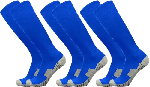 Calcetines de béisbol 3 pares para niños, jóvenes y adultos (4 a 20 años) calcetines deportivos de equipo, calcetines de fútbol atléticos,