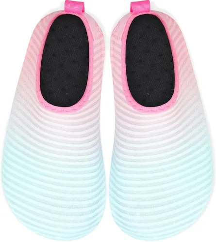 Miniatura 4 de Joinfree - Zapatos acuáticos de natación para niños y niñas, calcetines acuáticos de secado rápido, zapatos con sensación de pies descalzos