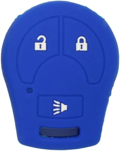 Miniatura 9 de SEGADEN Funda protectora de silicona para llave de mando a distancia de 3 botones de Nissan CV2506 Rosa