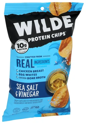 Miniatura 5 de Wilde Brands - Chips de pollo con vinagre de sal marina, 2.25 onzas (paquete de 2)