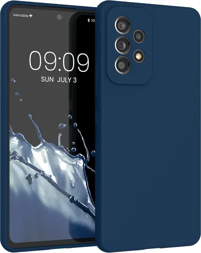 Miniatura 17 de kwmobile Funda compatible con Samsung Galaxy A32 5G - Funda de silicona TPU con acabado suave - Rosa impresionante