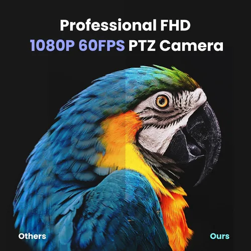 Miniatura 4 de Cámara PTZ de Seguimiento Automático AI iuZee 3G-SDI/USB3.0/HDMI/LAN IP PoE Transmisión en Vivo 20X Zoom Óptico y 8X Zoom Digital Cámara 1080P 60FPS