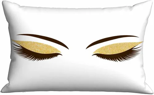 Miniatura 15 de Mugod Funda de cojín negra con símbolo de palos de golf, funda de almohada para cama, sofá, oficina, decoración de 20 x 30 pulgadas